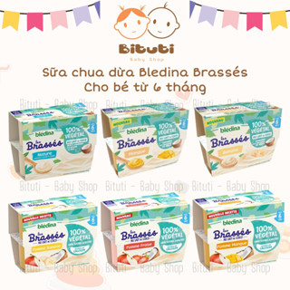Sữa chua sữa dừa Bledina cho bé dị ứng đạm bò từ 6 tháng (Date 9/2026) - Bituti Shop