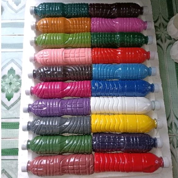 Combo 10 màu acrylic đậm 500ml