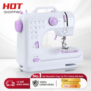 Máy may gia đình loại nhỏ hoàn toàn tự động, máy may cầm tay mini loại đứng di động đa năng