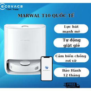 Robot hút bụi lau nhà Narwal T10 Bản Quốc Tế, tự động giặt giẻ