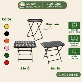 Bàn trà chanh gấp gọn, bàn cafe, trà sữa, ban công di chuyển du lịch tiện lợi