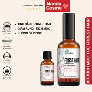Dầu Dưỡng Rosemary Oil FOREST HAIR, Xịt Mọc Tóc Tinh Dầu Hương Thảo Serum Kích Mọc Tóc