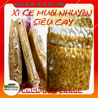 Bánh tráng xì ke muối nhuyễn siêu cay - siêu ngon - muối độc quyền