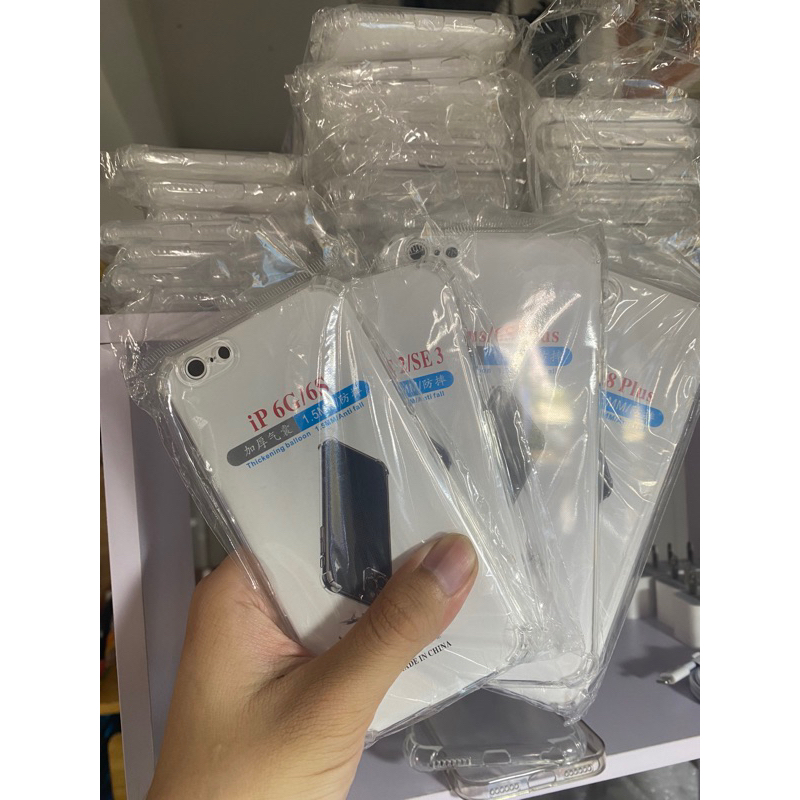 Ốp chống sốc trong suốt iphone từ 6G tới 8P