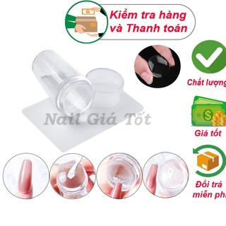Con dấu in móng, đầu siclicon in móng nail