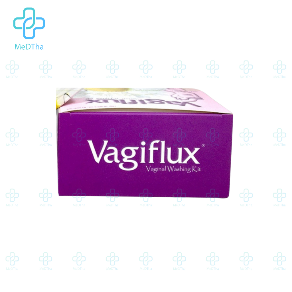 Bình Rửa Vệ Sinh Phụ Nữ Vagiflux Phyto - Bình Rửa Vùng Kín, Vệ Sinh Phụ Khoa Gồm 1 Bình Xịt, 10 Ống