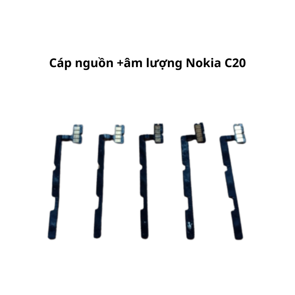 Cáp nguồn + volum nokia c20
