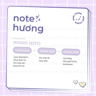 [10ml] Nước hoa nữ DSQUARED2 Wood for Her