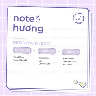 [10ml] Nước hoa nữ DSQUARED2 Wood for Her