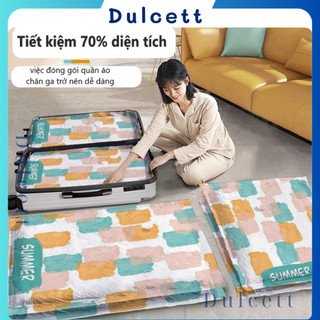 Túi hút chân không đựng quần áo, túi đựng quần áo trong suốt chăn gối - Đa năng, tiện dụng và dùng lại bình thường.