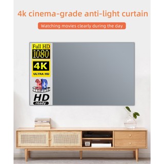 Màn máy chiếu phản quang dán tường cao cấp tăng độ sáng dùng cho các loại máy chiếu 100 inch độ tương phản cao cấp