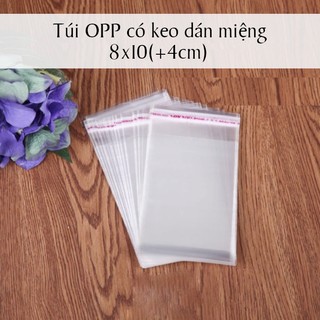 Túi OPP kiếng có keo dán miệng 7x10cm và 8x10cm đựng card