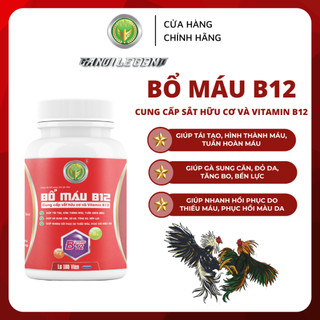 Bổ máu b12 - cung cấp sắt hữu cơ và vitamin b12