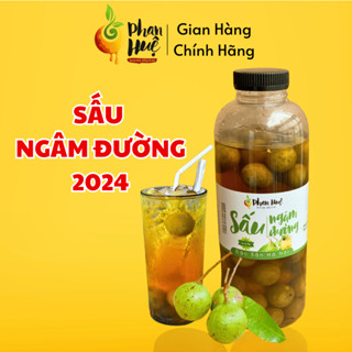 Sấu ngâm đường chua ngọt Phan Huệ Hộp 850gr 1kg đặc sản Hà Nội