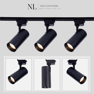 Combo 3 Đèn Rọi Ray 10w/ 12w/ 20w/ 30w Kèm Thanh Ray 1 Mét, Đèn Led Rọi Tranh Trang Trí