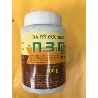 Phân bón kích thích ra rễ cực mạnh N3M 100gr