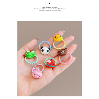 Set 10 dây buộc tóc Kute cho bé gái
