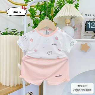 bộ unchi ngắn peptit hoa văn chui đầu