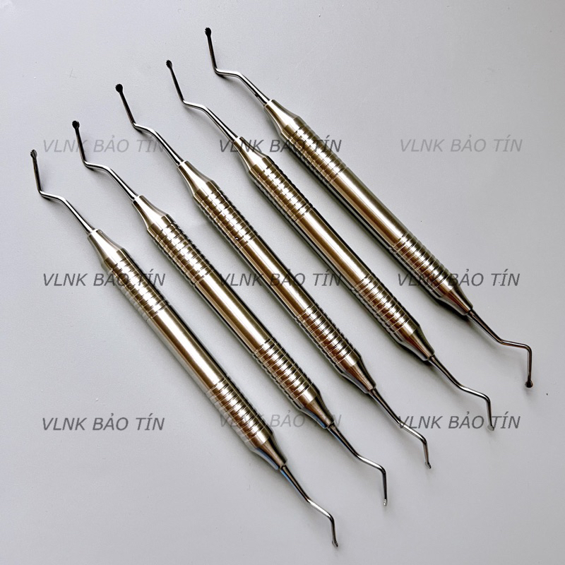 Vật liệu nha khoa, cây đặt chỉ co nướu, dụng cụ nhét chỉ
