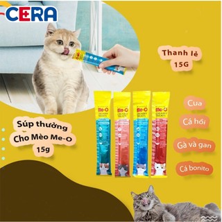 Súp - gel dinh dưỡng cho mèo 1 thanh - me-o 15g