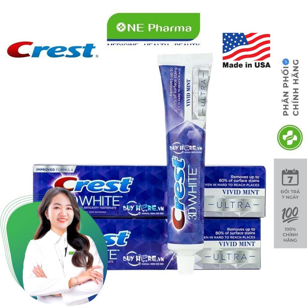 Kem đánh răng crest 3d white advanced 147g