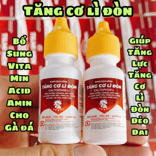 Tăng cơ lì đòn chuyên dùng trên gà đá
