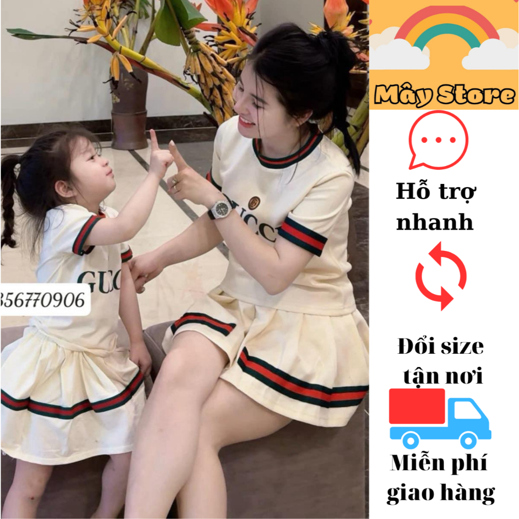 [MÂY KID] SET CV GC ĐỒ ĐÔI MẸ VÀ BÉ