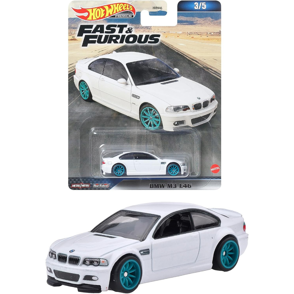 Xe mô hình Hot Wheels BMW M3 E46