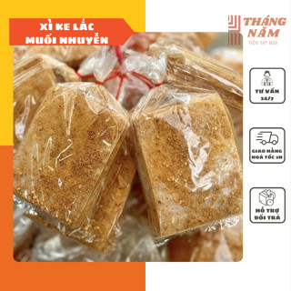 Bánh tráng lắc muối nhuyễn combo 5 bịch nhỏ 34g, muối lắc thơm ngon - Tiệm tạp hoá tháng năm