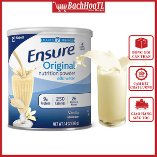 Hộp sữa ensure bột hương vanila 400gr - mỹ date 11/2025