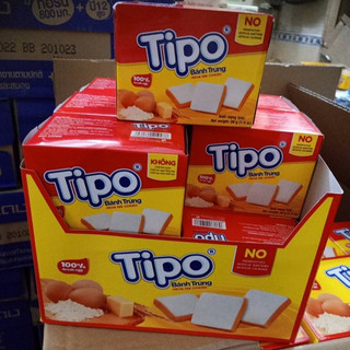 Lốc 12 hộp Bánh trứng Tipo Hữu Nghị