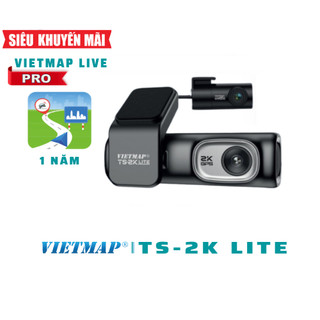 Camera hành trình Vietmap TS-2K Lite Ghi hình trước & Sau - Tặng Vietmap Live Pro - Hàng Chính Hãng