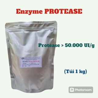 Enzyme Protease| Chuyên phân giải protein| Sản phẩm phục vụ trong chăn nuôi (1 ký Enzyme Protease)
