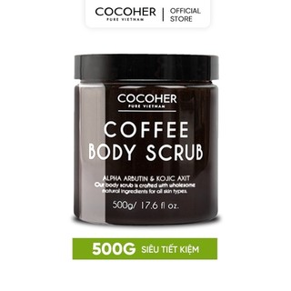  Tẩy Tế Bào Chết Cà Phê Cho Body COCOHER 500G