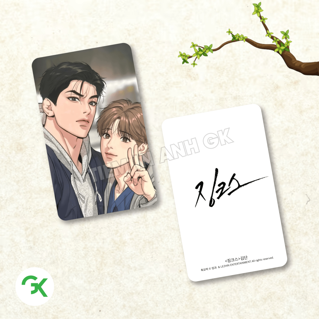 Photocard JINX VẬN XUI (P1) - Size 5.5x9cm