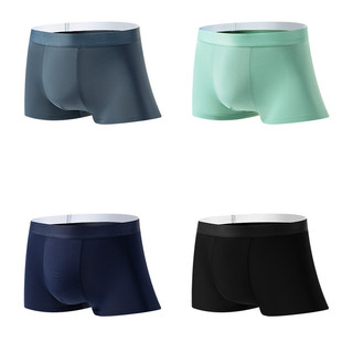 4 Quần lót nam boxer có bigsize chất cotton mát - Quần sịp nam cotton bigsize big size đại 4xl 5xl 90kg