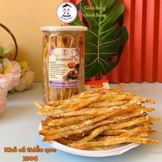 250Gr Khô Cá Thiêu Que Bò Đội Nón