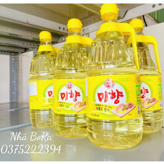 Gia vị nấu ăn ngon Mihyang Ottogi - 1,8 lít, 2 lít