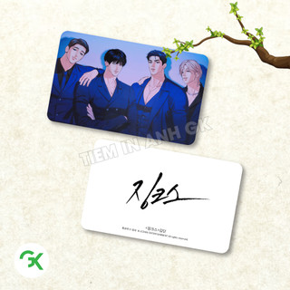 Photocard JINX VẬN XUI (2) - Size 5.5x9cm