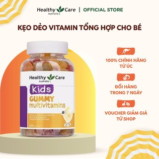 Kẹo Dẻo Vitamin Tổng Hợp Cho Bé Healthy Care Kids Gummy Multivitamins, Hộp 250 Viên