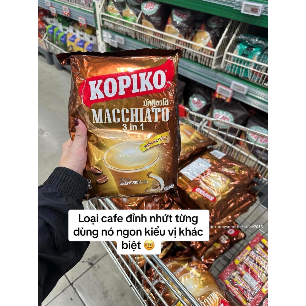 Cafe sữa KOPIKO MACCHIATO thái