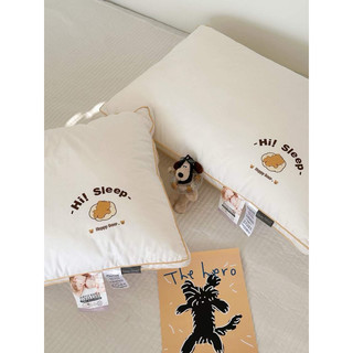 Ruột gối nằm cotton in gấu bear , ruột gối nằm cao cấp - giá bán 1 chiếc