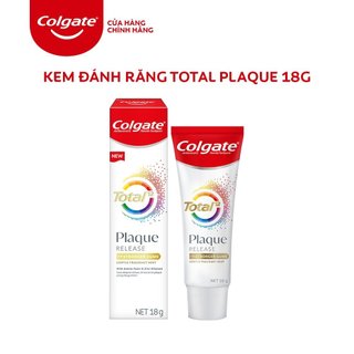  Kem đánh răng Colgate Total Plaque ngăn mảng bám hiệu quả 18g