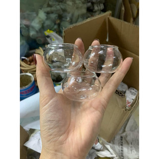 Cóng thuỷ tinh tàu mào hàng dày dặn