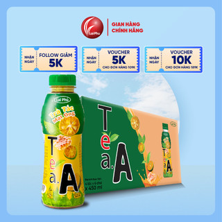 Trà Tắc Mật Ong Tea A chai 450ml - Thùng 24 chai