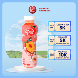 Nước Đào Thạch Dừa A Dew 450ml - Lốc 6 chai