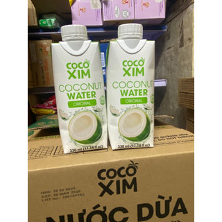 Nước Dừa COCOXIM Chai Bé 330ml