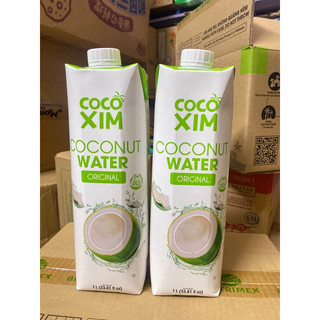 Nước Dừa Xiêm Xanh Cocoxim Chai To 1L
