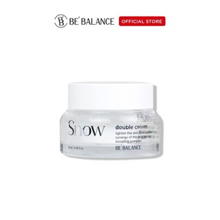 Kem dưỡng trắng be'balance snow double cream giúp dưỡng trắng da chuyên sâu 50ml