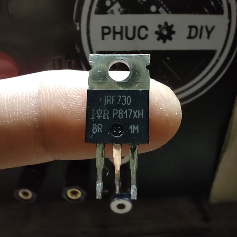 Set 5>Mosfet IRF 730 5.5A/400V tháo máy lưng đồng MSP:216
